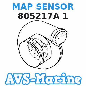 805217A 1 MAP SENSOR Mercruiser 