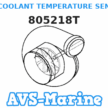 805218T COOLANT TEMPERATURE SENSOR Mercruiser 