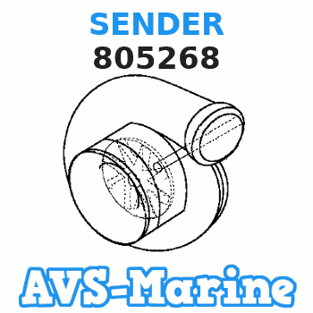 805268 SENDER Mercruiser 