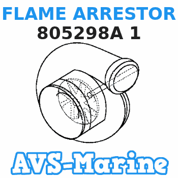 805298A 1 FLAME ARRESTOR Mercruiser 