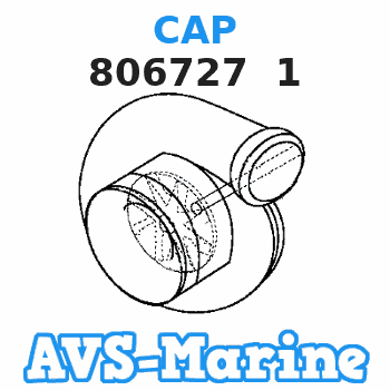 806727 1 CAP Mercruiser 