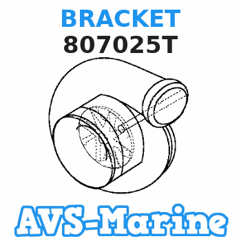 807025T BRACKET Mercruiser 