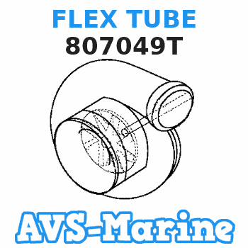 807049T FLEX TUBE Mercruiser 