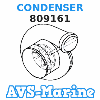 809161 CONDENSER Mercruiser 