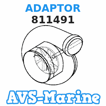 811491 ADAPTOR Mercruiser 