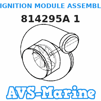 814295A 1 IGNITION MODULE ASSEMBLY Mercruiser 