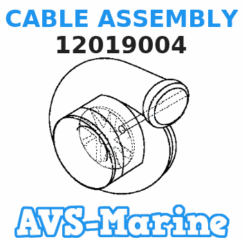 12019004 CABLE ASSEMBLY Mercury 
