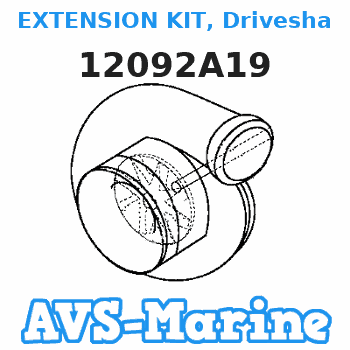 12092A19 EXTENSION KIT, Driveshaft - 5 Inch /128 mm Mercury 