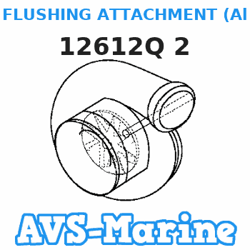 12612Q 2 FLUSHING ATTACHMENT (Allows running Engine) Mercury 