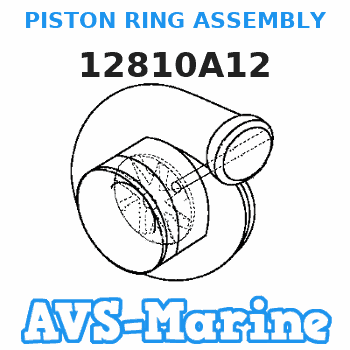 12810A12 PISTON RING ASSEMBLY Mercury 