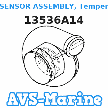 13536A14 SENSOR ASSEMBLY, Temperature (Starboard) Mercury 