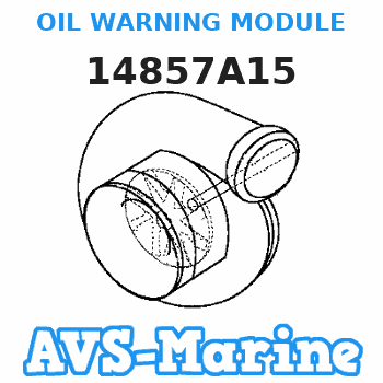 14857A15 OIL WARNING MODULE Mercury 