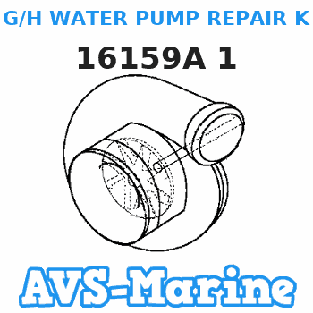 16159A 1 G/H WATER PUMP REPAIR KIT Mercury 