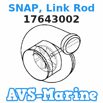 17643002 SNAP, Link Rod Mercury 
