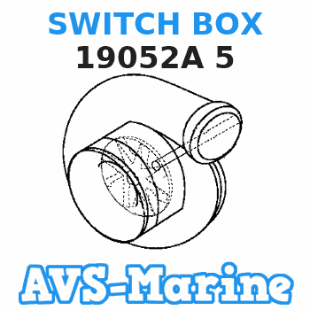 19052A 5 SWITCH BOX Mercury 