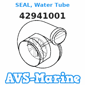 42941001 SEAL, Water Tube Mercury 