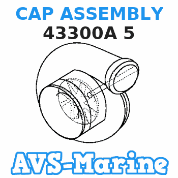 43300A 5 CAP ASSEMBLY Mercury 