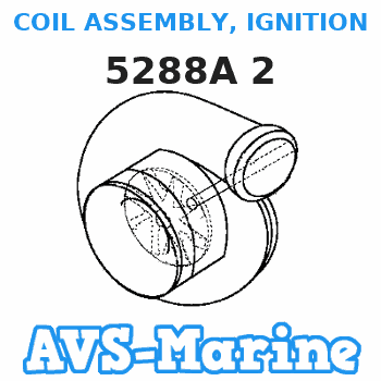 5288A 2 COIL ASSEMBLY, IGNITION Mercury 