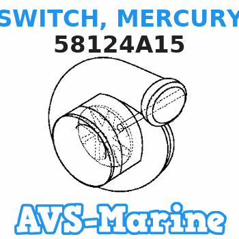 58124A15 SWITCH, MERCURY Mercury 