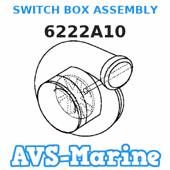 6222A10 SWITCH BOX ASSEMBLY Mercury 