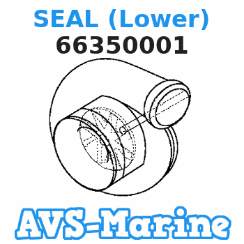 66350001 SEAL (Lower) Mercury 