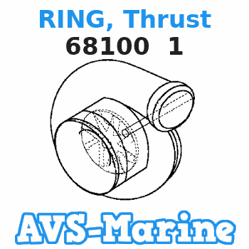 68100 1 RING, Thrust Mercury 