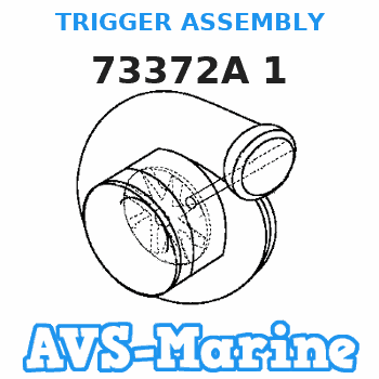 73372A 1 TRIGGER ASSEMBLY Mercury 