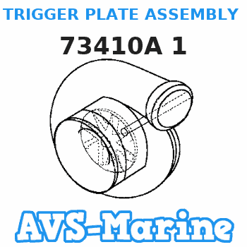 73410A 1 TRIGGER PLATE ASSEMBLY SEE NOTE ON GRID E4 Mercury 