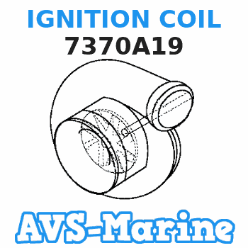 7370A19 IGNITION COIL Mercury 