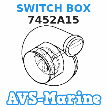 7452A15 SWITCH BOX Mercury 
