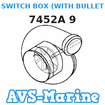 7452A 9 SWITCH BOX (WITH BULLET CONNECTIONS) Mercury 