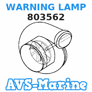 803562 WARNING LAMP Mercury 