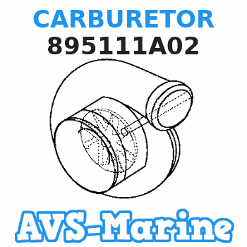 895111A02 CARBURETOR Mercury 