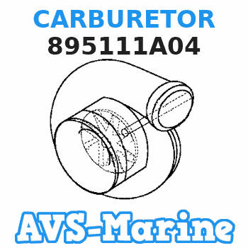 895111A04 CARBURETOR Mercury 