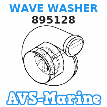 895128 WAVE WASHER Mercury 