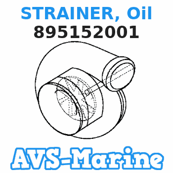 895152001 STRAINER, Oil Mercury 