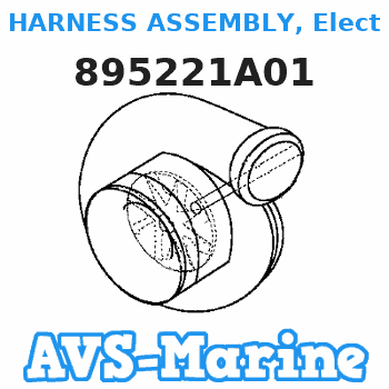 895221A01 HARNESS ASSEMBLY, Electrical Mercury 