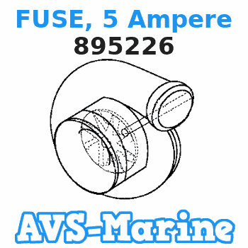 895226 FUSE, 5 Ampere Mercury 