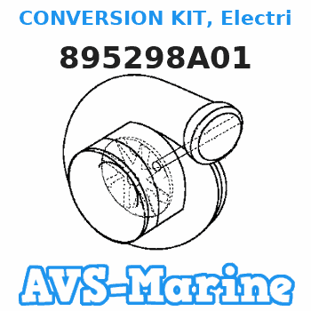 895298A01 CONVERSION KIT, Electric Start, Manual to Electic Start Mercury 