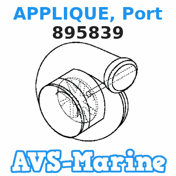 895839 APPLIQUE, Port Mercury 