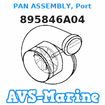 895846A04 PAN ASSEMBLY, Port Mercury 