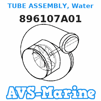 896107A01 TUBE ASSEMBLY, Water Mercury 
