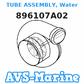 896107A02 TUBE ASSEMBLY, Water Mercury 