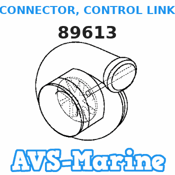 89613 CONNECTOR, CONTROL LINKAGE Mercury 