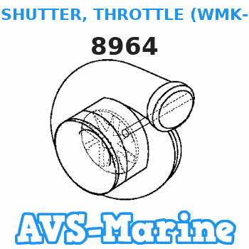 8964 SHUTTER, THROTTLE (WMK-40) Mercury 