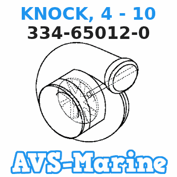 334-65012-0 KNOCK, 4 - 10 Nissan 