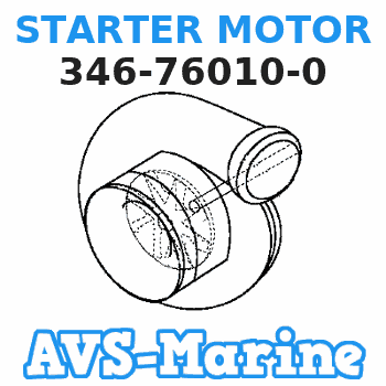 346-76010-0 STARTER MOTOR Nissan 