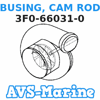 3F0-66031-0 BUSING, CAM ROD Nissan 