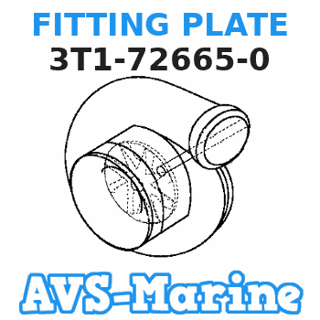 3T1-72665-0 FITTING PLATE Nissan 