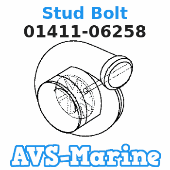 01411-06258 Stud Bolt Suzuki 